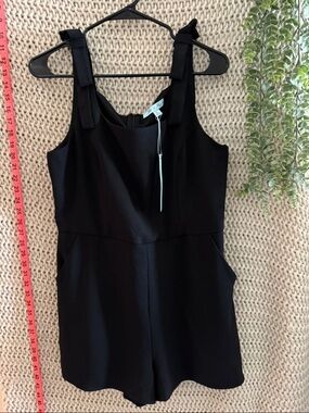 She + Sky black romper women’s size large